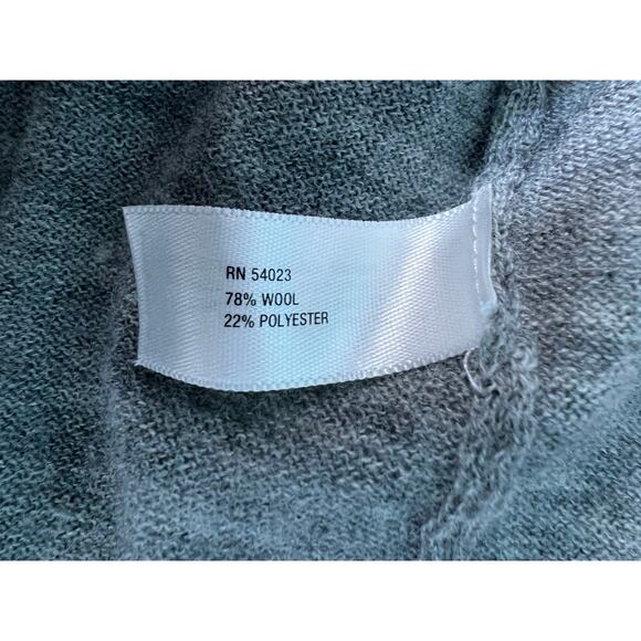 Gap Wool Blend Long Length Cardigan Womens Medium Casual Workwear Lightweight - Picture 7 of 11